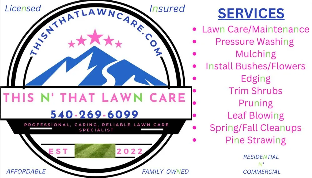 Trusted landscape installation in Covington, VA - This N’ That Lawn Care