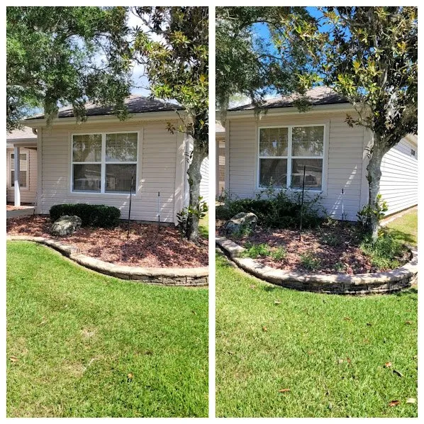 Local garden landscaping in Oxford, FL by Thistle Lawn Care Service
