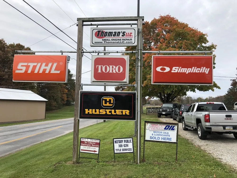 Local lawn care service near you in East Berlin, PA by Thoman's Small Engine Repair