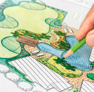 Custom residential landscaping in Plainville, CT by Thomas-Hill Lawncare & Landscaping