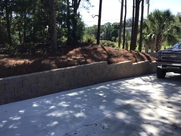 Professional yard cleanup service with custom design across Newport, NC - Thomas Landscaping and Hardscaping