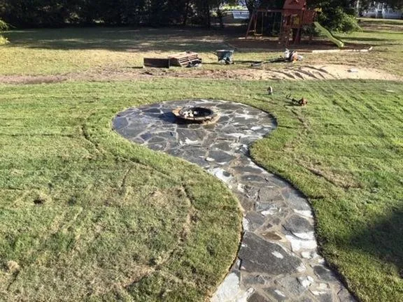 Reliable lawn mowing service for outdoor upgrades in Newport, NC by Thomas Landscaping and Hardscaping