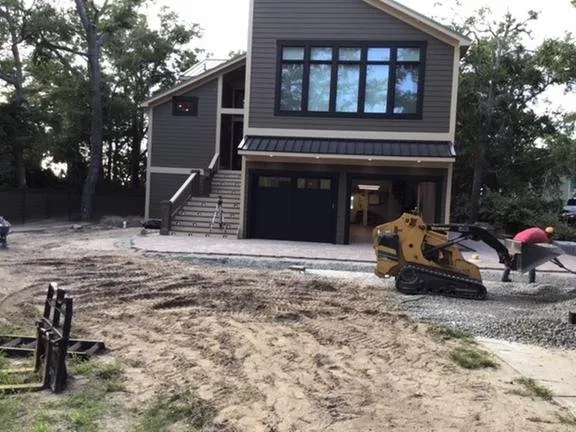 Expert lawn mowing service with custom design across Newport, NC - Thomas Landscaping and Hardscaping