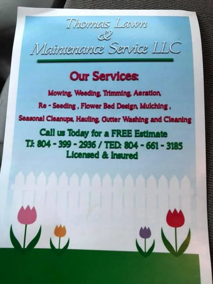 Top-rated lawn care service experts serving Montrose, VA - Thomas Lawn & Maintenance Service