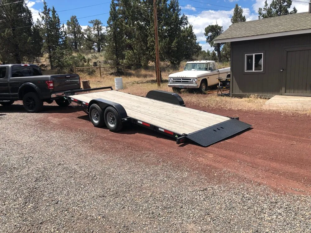 Professional garden landscaping for year-round maintenance in Redmond, OR by Thomas Tractor and Snow Removal Services