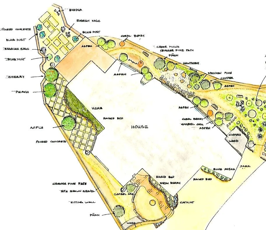 Reliable lawn care service for beautiful yards across Santa Fe, NM - Thomas Williams Design