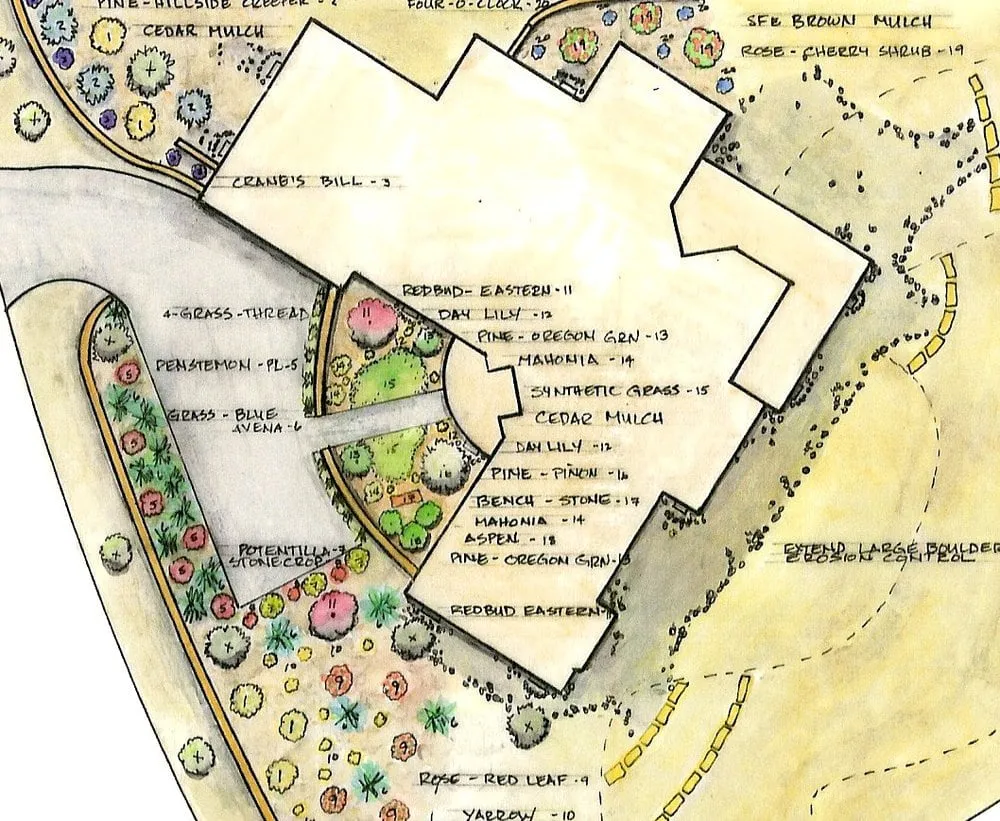 Professional yard maintenance in Santa Fe, NM by Thomas Williams Design