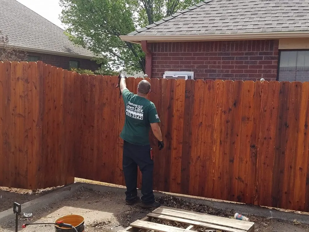 Custom outdoor landscaping for homes across Yukon, OK - Thomason Lawn Care