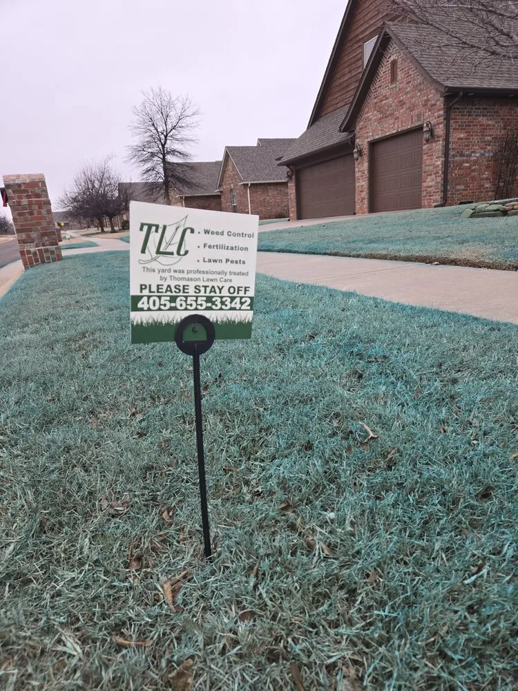 Custom residential landscaping near you in Yukon, OK by Thomason Lawn Care
