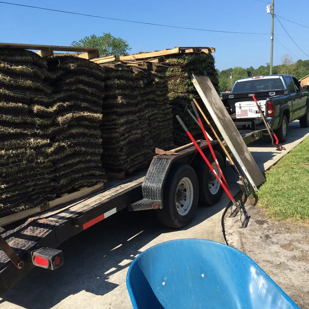 Expert lawn mowing service in Brooker, FL by Thompson and Son's Lawnscapes