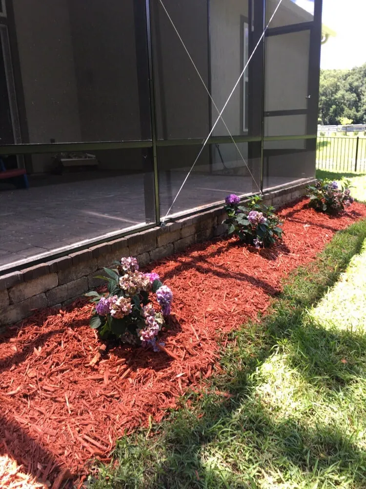 Custom landscape installation experts serving Brooker, FL - Thompson and Son's Lawnscapes