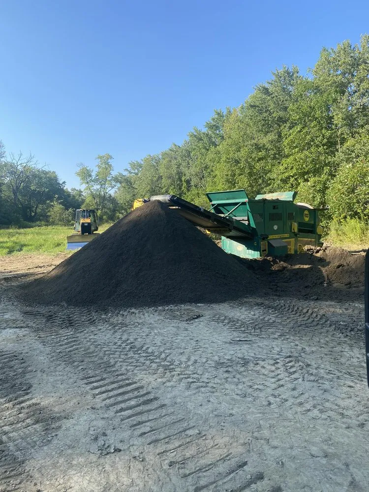 Local landscape installation in Norwich, NY by Thompson Brothers