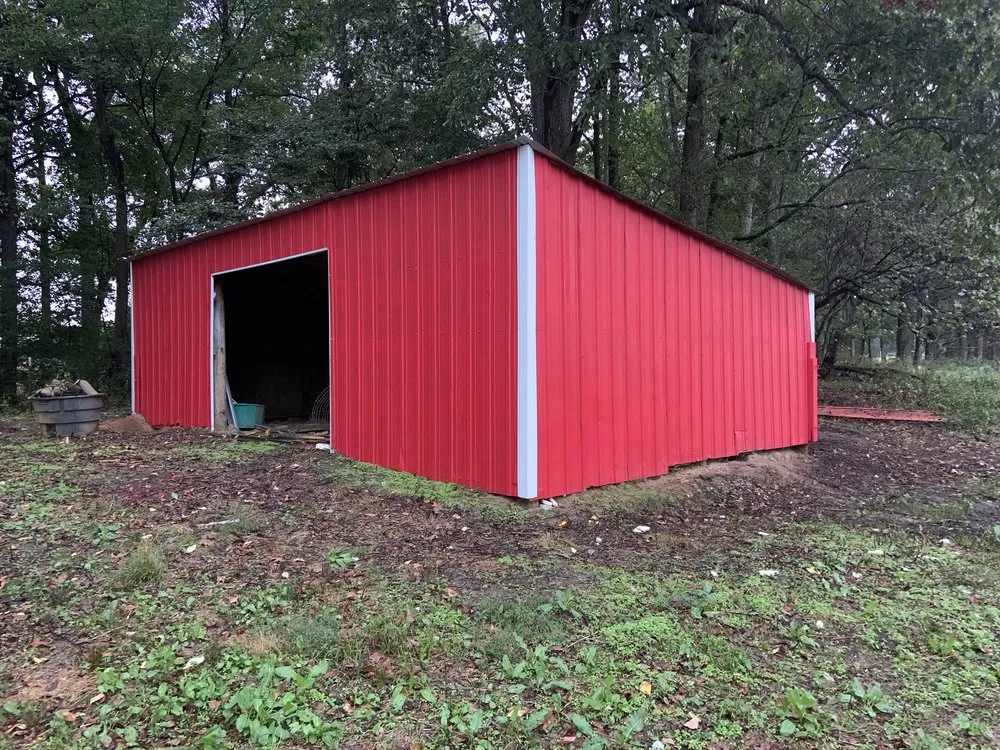 Expert yard cleanup service with custom design in Bloomfield, MO by Thompson Excavating Solutions