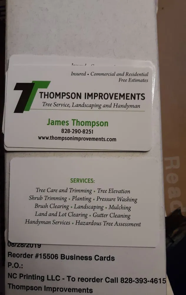 Professional residential landscaping in Hendersonville, NC by Thompson Improvements Pro Services