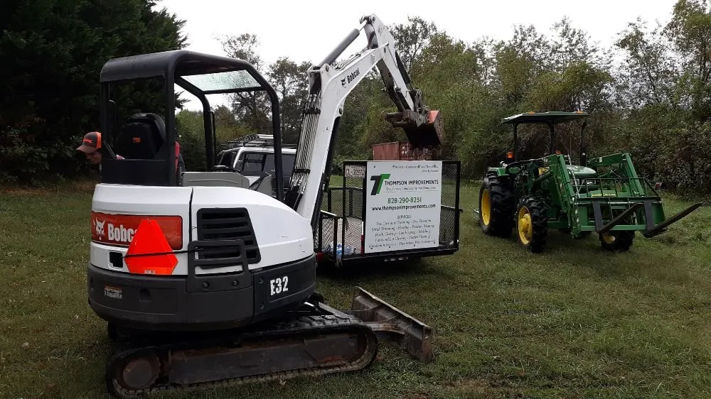 Custom landscaping services in Hendersonville, NC by Thompson Improvements Pro Services