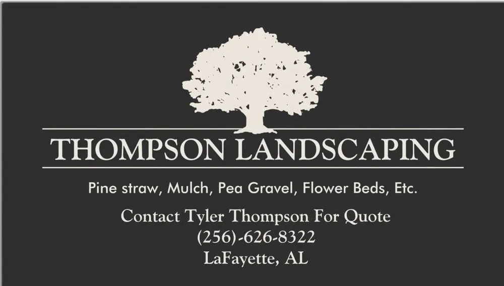 Custom yard maintenance in La Fayette, AL by Thompson Landscaping