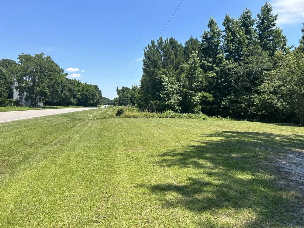 Custom outdoor landscaping in Rocky Mount, NC by Thompson Lawn And Landscape