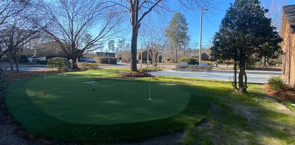 Affordable lawn mowing service with custom design in Rocky Mount, NC by Thompson Nursery