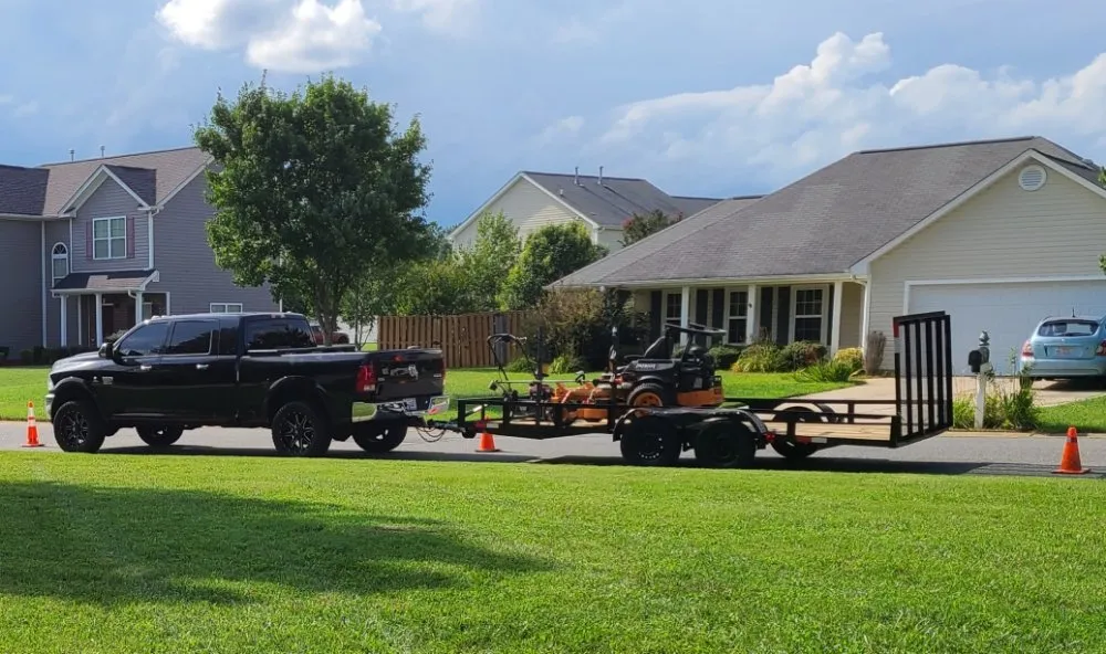 Custom landscape design for outdoor upgrades in Reidsville, NC by Thompson's Lawn Maintenance