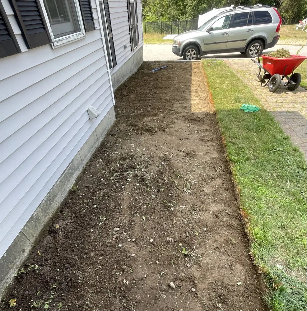 Reliable lawn mowing service with custom design in Shrewsbury, MA by Thoren Lawn & Tree