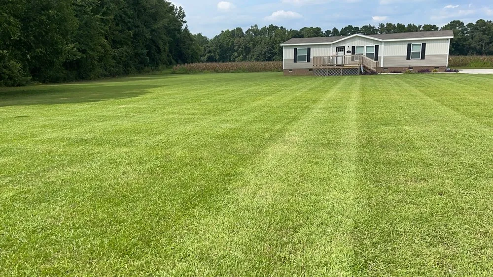 Expert lawn mowing service for residential properties across Lumberton, NC - Thorndyke Lawncare and Landscaping