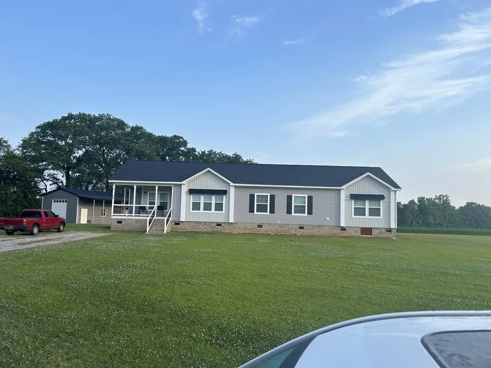 Custom landscape installation with custom design across Lumberton, NC - Thorndyke Lawncare and Landscaping