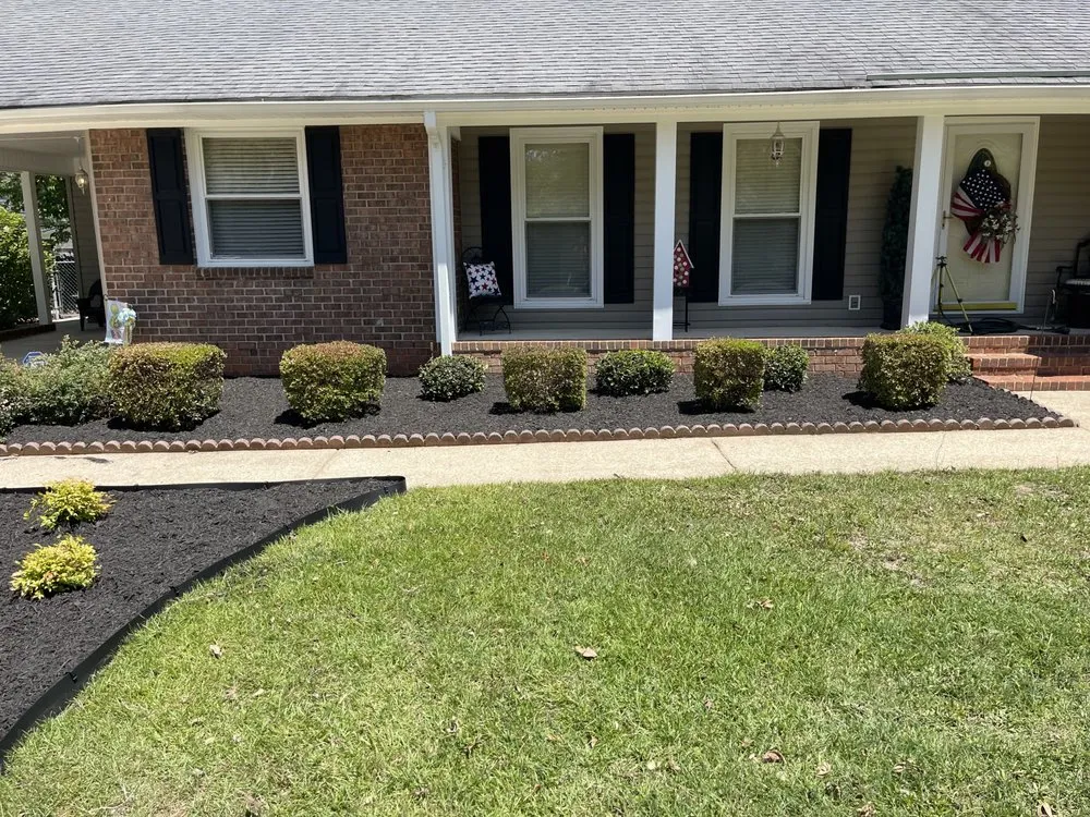 Expert garden landscaping for beautiful yards in Lumberton, NC by Thorndyke Lawncare and Landscaping