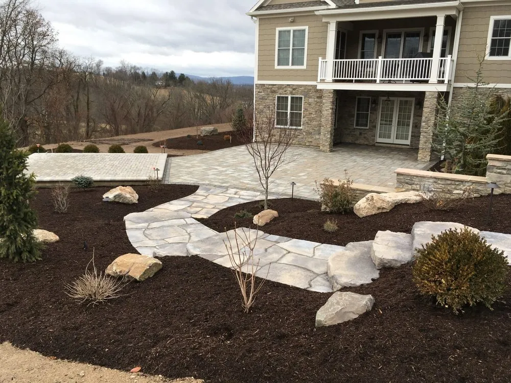 Reliable landscape design for homes in Sugarloaf Township, PA by ThorneCare Landscape Solutions