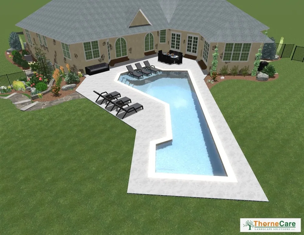 Affordable landscape design in Sugarloaf Township, PA - ThorneCare Landscape Solutions