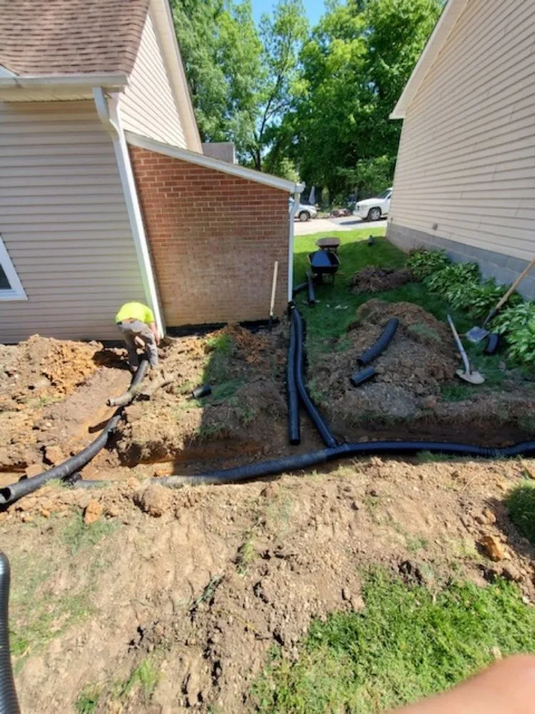 Expert landscape installation in Burlington, NC by Thorntons Earthworks
