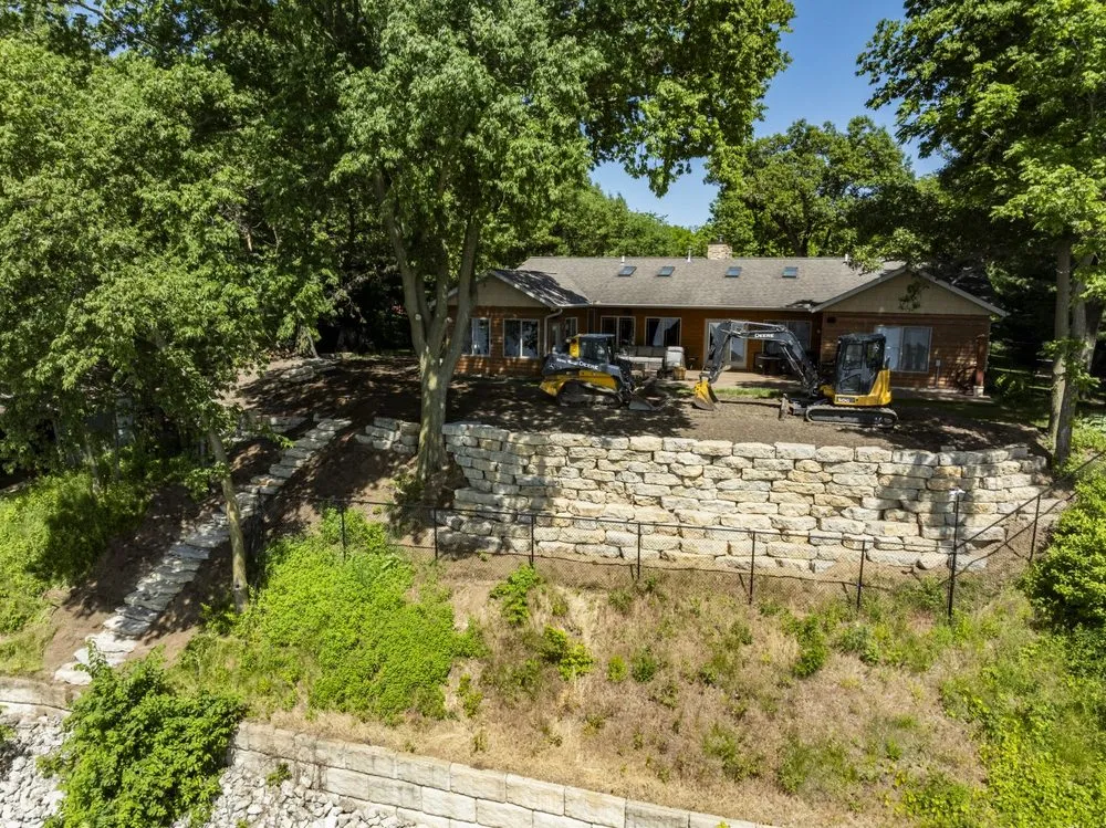 Trusted outdoor landscaping in McCausland, IA by Thorocare Landscape, Excavation & Hauling