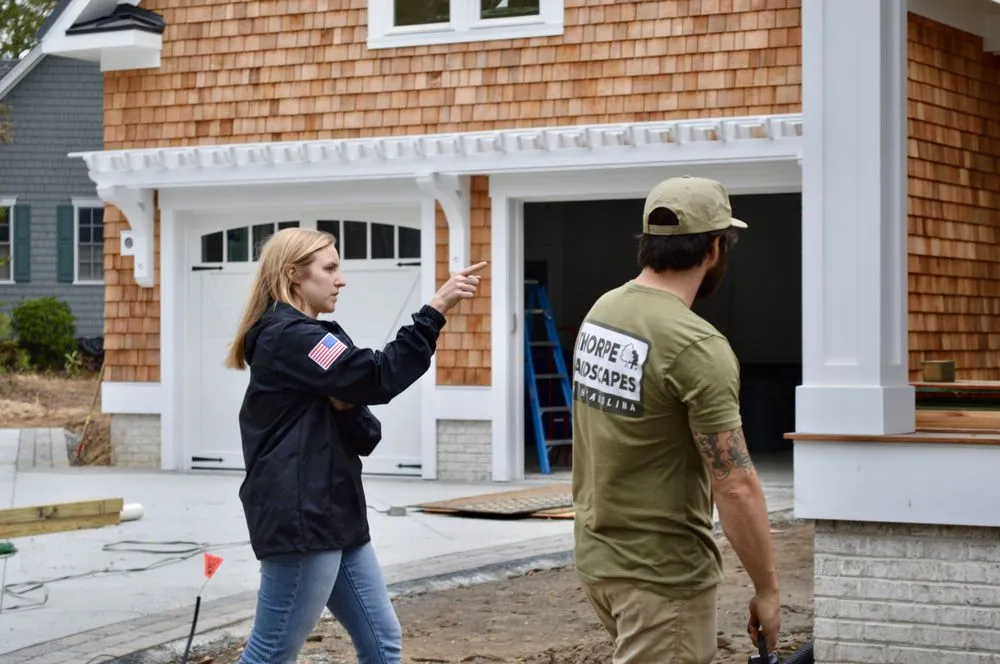 Custom landscape design for homes in Wilmington, NC by Thorpe Landscapes