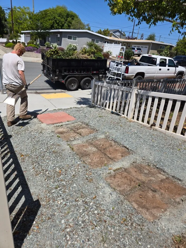 Affordable yard cleanup service for year-round maintenance in San Diego, CA by Thorson's Lawn Care