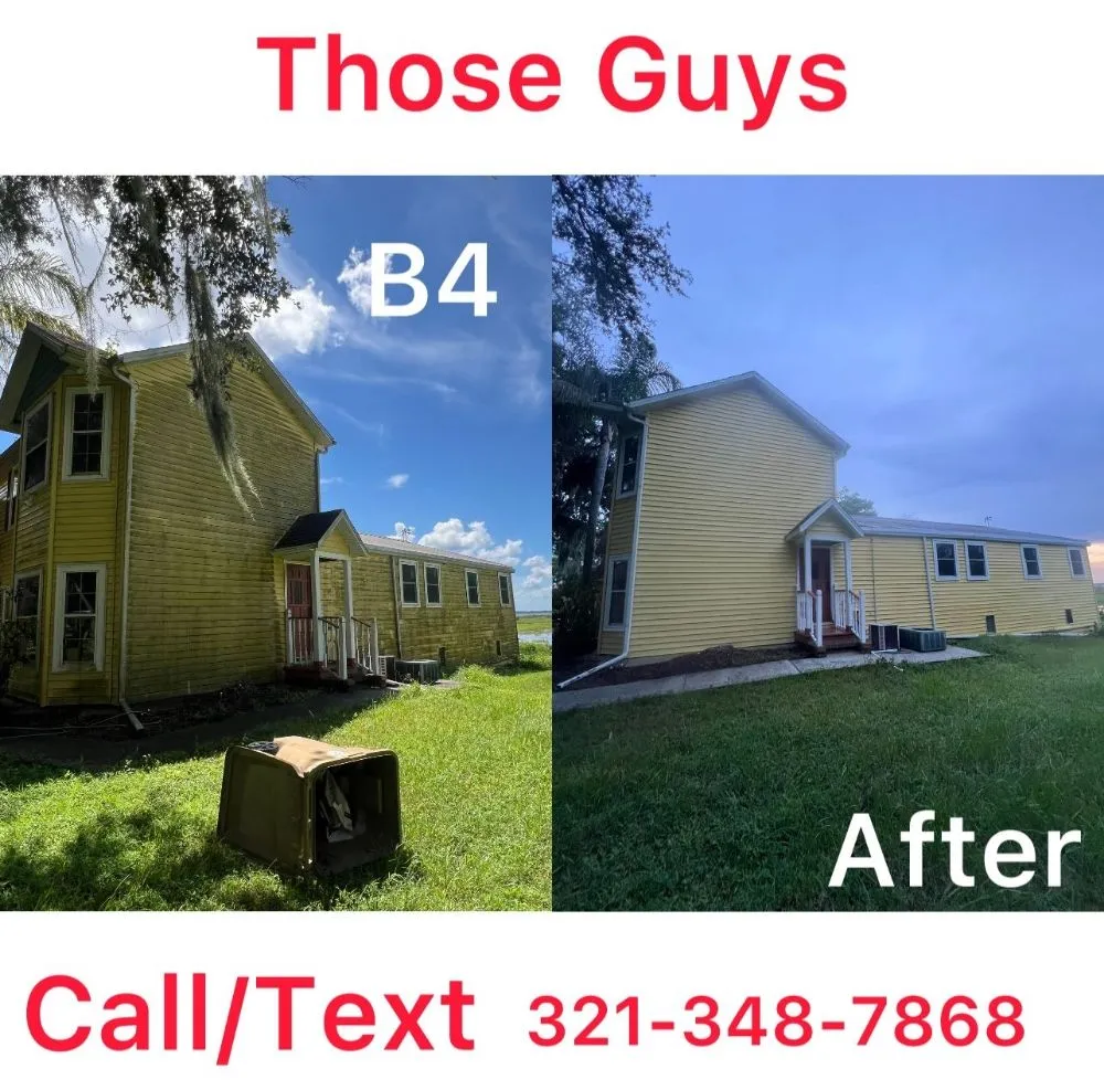 Expert yard cleanup service near you across Orlando, FL - Those Guys Service Professionals of Central Florida