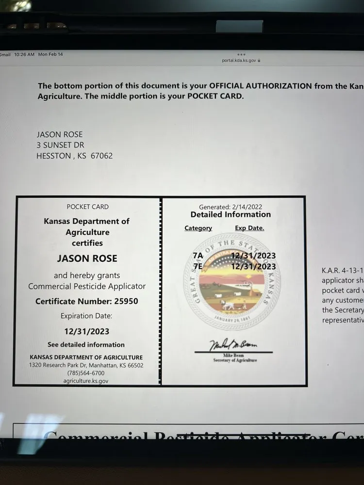 Professional landscape installation with custom design across Hesston, KS - Those Pest Solutions