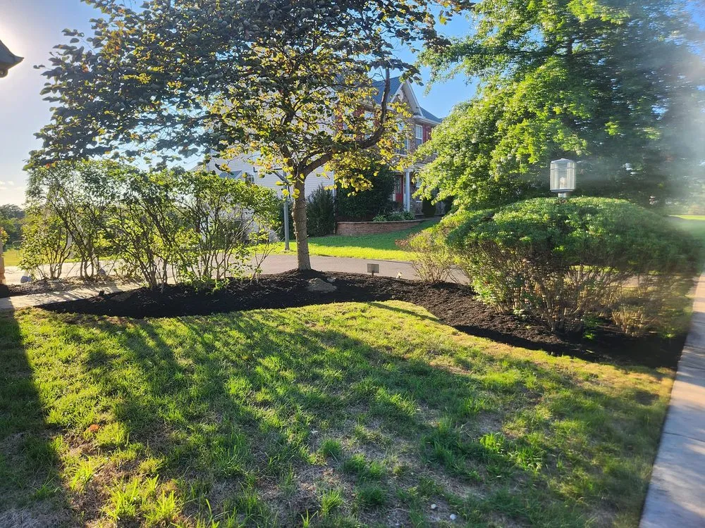 Professional garden landscaping with custom design across Souderton, PA - Three Amigos Landscaping & Lawn Services
