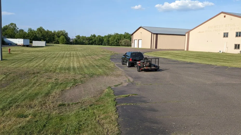 Custom landscape design in Hayward, WI by Three Bears Lawn Care