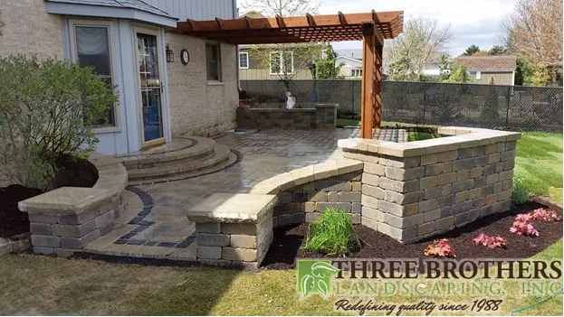 Trusted yard maintenance for residential properties in Oak Forest, IL by Three Brothers Landscaping