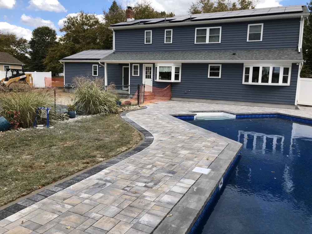 Trusted garden landscaping with custom design in Freehold, NJ by Three Brothers Maintenance