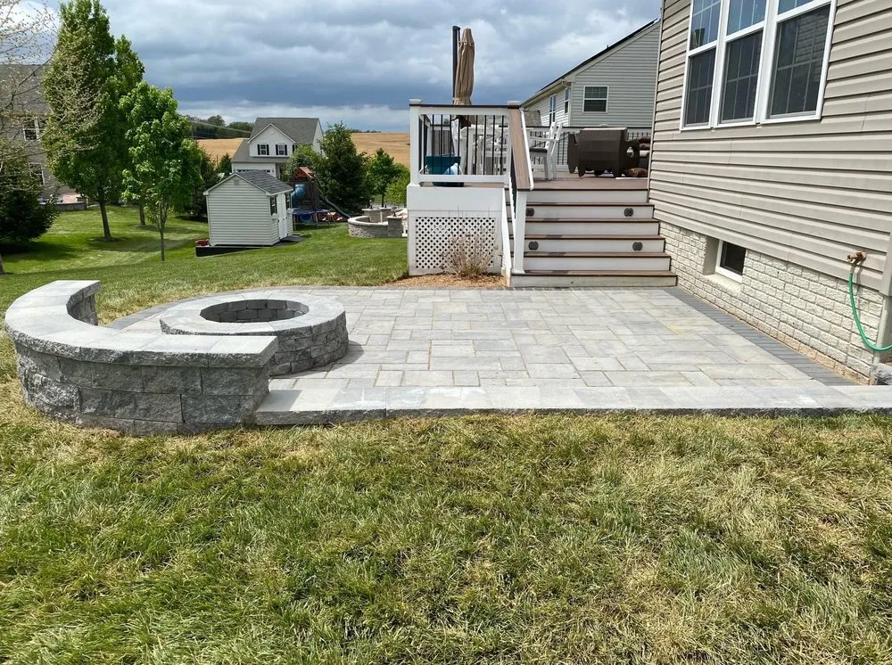 Reliable residential landscaping in North Englewood, MD by Three Flowers Landscaping