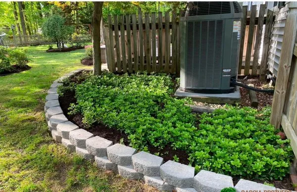 Three Flowers Landscaping Logo