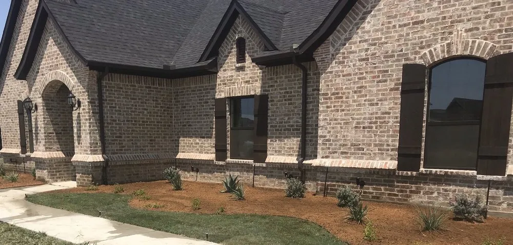 Custom landscape design in Lewisville, TX - Three Kings Grounds Keeping