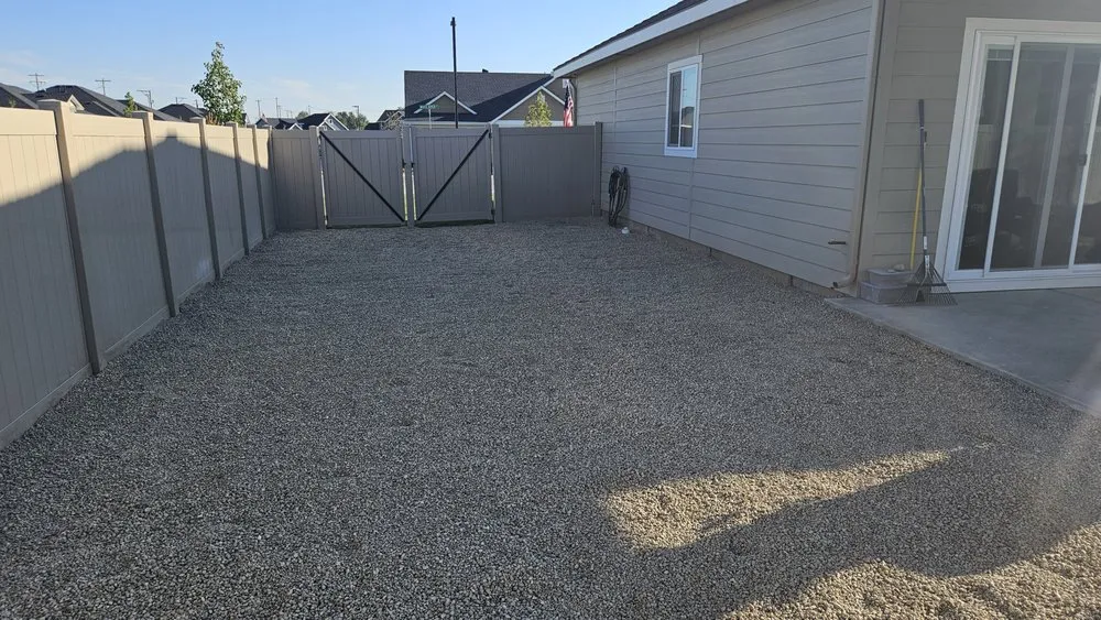 Custom landscape installation in Eagle, ID - Three Leaf Lawn Care