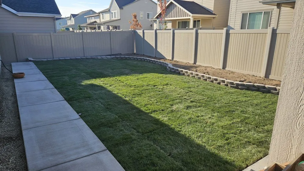 Professional outdoor landscaping for residential properties in Eagle, ID by Three Leaf Lawn Care
