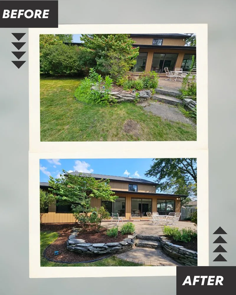 Professional garden landscaping in Freeland, MI - Three Oaks