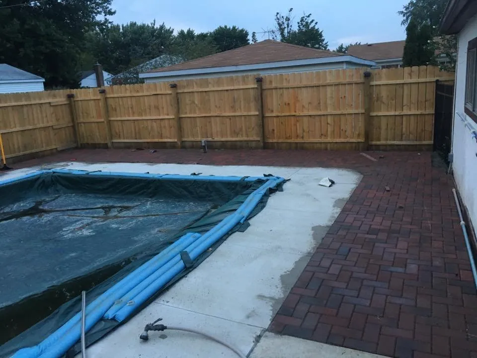 Local landscape installation for homes in Roseville, MI by Three Oaks Landscaping