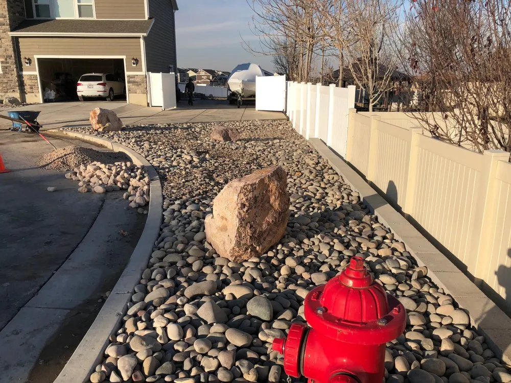 Top-rated outdoor landscaping in Bluffdale, UT by Three Points Landscape and Design