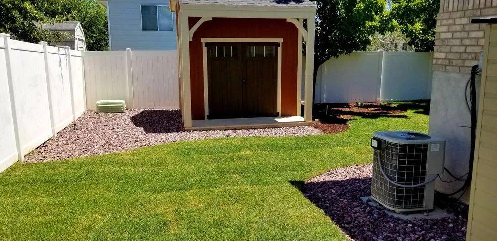 Custom garden landscaping for residential properties across Bluffdale, UT - Three Points Landscape and Design