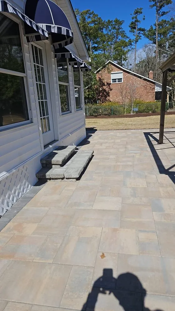 Local lawn mowing service with custom design across Newport, NC - Three Stars Landscaping