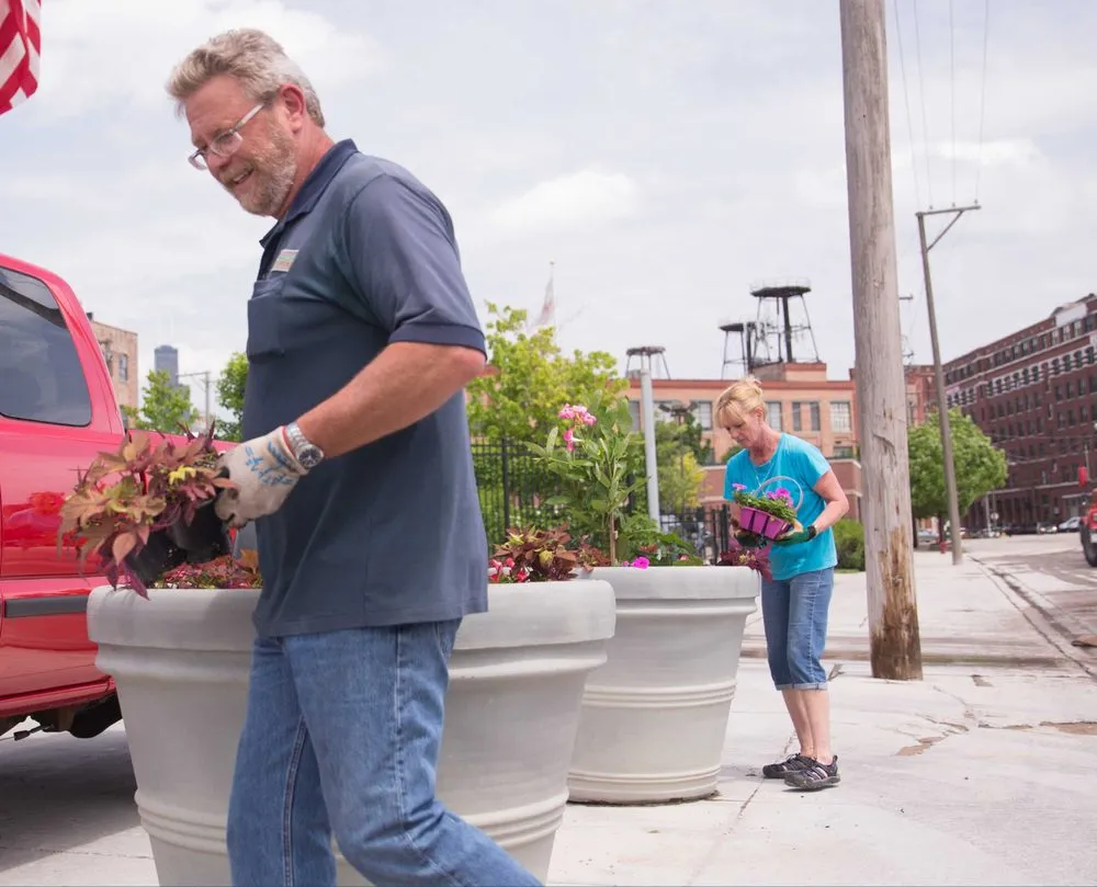 Expert outdoor landscaping for residential properties in Midlothian, IL by Three Tree Landscapes
